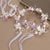 Super Fairy Beauty Children's Headwear Beautiful Wreath Head Flower Children's Hair Accessories Mori Girls' Performance Host Holiday Wristlet Hair Hoop