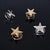 Supply Alloy Five-pointed Star Screw Clip  Simple Star Spring Hair Clip Hair Accessories Wholesale