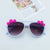 Sweet Artistic Flower Pc Resin Oval Frame Full Frame Kids Sunglasses