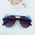 Sweet Artistic Flower Pc Resin Oval Frame Full Frame Kids Sunglasses