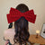 Sweet Bow Knot Cloth Inlay Rhinestones Pearl Hair Clip Hair Claws