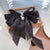 Sweet Bow Knot Cloth Organza Inlay Artificial Pearls Hair Clip 1 Piece