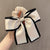 Sweet Bow Knot Cloth Ribbon Hair Tie 1 Piece