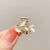 Sweet Butterfly Alloy Plating Inlay Artificial Pearls Rhinestones Hair Claws