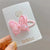 Sweet Butterfly Cloth Hair Clip Hair Band