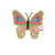 Sweet Butterfly Cloth Hair Clip