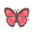 Sweet Butterfly Cloth Hair Clip