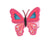 Sweet Butterfly Cloth Hair Clip