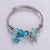 Sweet Classic Style Ice Cream Heart Shape Elephant Stainless Steel Alloy Beaded Epoxy Inlay Rhinestones Bracelets