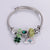 Sweet Classic Style Ice Cream Heart Shape Elephant Stainless Steel Alloy Beaded Epoxy Inlay Rhinestones Bracelets