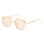 Sweet Color Block Pc Square Full Frame Women's Sunglasses