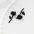 Sweet Cool Bow Alloy Zircon Pendant DIY Handmade Ornament Bracelet Necklace Earrings Accessories Material