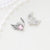 Sweet Cool Bow Alloy Zircon Pendant DIY Handmade Ornament Bracelet Necklace Earrings Accessories Material