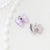 Sweet Cool Bow Alloy Zircon Pendant DIY Handmade Ornament Bracelet Necklace Earrings Accessories Material