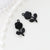 Sweet Cool Bow Alloy Zircon Pendant DIY Handmade Ornament Bracelet Necklace Earrings Accessories Material