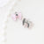 Sweet Cool Bow Alloy Zircon Pendant DIY Handmade Ornament Bracelet Necklace Earrings Accessories Material