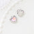 Sweet Cool Bow Alloy Zircon Pendant DIY Handmade Ornament Bracelet Necklace Earrings Accessories Material