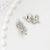 Sweet Cool Bow Alloy Zircon Pendant DIY Handmade Ornament Bracelet Necklace Earrings Accessories Material