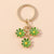 Sweet Daisy Alloy Plating Bag Pendant Keychain 1 Piece