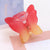 Sweet Double Layer Butterfly Grab Clip Female Temperament Half-cloak Hair Clip Advanced Sense Frosted Gradient Back Head Shark Clip