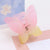 Sweet Double Layer Butterfly Grab Clip Female Temperament Half-cloak Hair Clip Advanced Sense Frosted Gradient Back Head Shark Clip