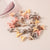 Sweet Flower Alloy Artificial Crystal Artificial Pearls Resin Hair Claws