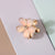 Sweet Flower Alloy Artificial Crystal Artificial Pearls Resin Hair Claws