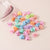 Sweet Flower Alloy Artificial Crystal Artificial Pearls Resin Hair Claws