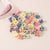 Sweet Flower Alloy Artificial Crystal Artificial Pearls Resin Hair Claws