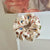 Sweet Flower Cloth Hair Tie