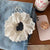 Sweet Flower Cloth Hair Tie