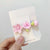 Sweet Flower Plastic Crochet Lace Hair Clip