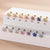 Sweet Flower Stainless Steel Plating Zircon Ear Studs 1 Piece