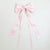 Sweet Girl Bow Ribbon Hairpin Japanese And Korean Style Simple  High Sense Back Head Hairpin Internet Celebrity Hair Accessories