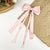 Sweet Girl Bow Ribbon Hairpin Japanese And Korean Style Simple  High Sense Back Head Hairpin Internet Celebrity Hair Accessories