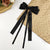 Sweet Girl Bow Ribbon Hairpin Japanese And Korean Style Simple  High Sense Back Head Hairpin Internet Celebrity Hair Accessories