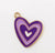 Sweet Heart Shape Alloy Enamel Jewelry Accessories