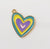 Sweet Heart Shape Alloy Enamel Jewelry Accessories