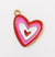 Sweet Heart Shape Alloy Enamel Jewelry Accessories