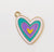 Sweet Heart Shape Alloy Enamel Jewelry Accessories