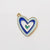 Sweet Heart Shape Alloy Enamel Jewelry Accessories