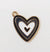 Sweet Heart Shape Alloy Enamel Jewelry Accessories