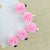 Sweet Heart Shape Flower Bow Knot Plastic Hair Clip 1 Piece