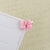 Sweet Heart Shape Flower Bow Knot Plastic Hair Clip 1 Piece