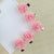 Sweet Heart Shape Flower Bow Knot Plastic Hair Clip 1 Piece