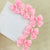 Sweet Heart Shape Flower Bow Knot Plastic Hair Clip 1 Piece