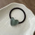 Sweet Heart Shape Resin Hair Clip Hair Tie