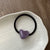 Sweet Heart Shape Resin Hair Clip Hair Tie