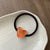 Sweet Heart Shape Resin Hair Clip Hair Tie