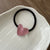 Sweet Heart Shape Resin Hair Clip Hair Tie